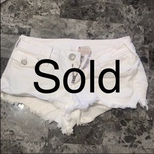 True religion shorts 25
